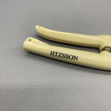 HTZSSON Hand tools, namely, weed cutters, 17.5×3cm, Lightweight Garden Shears, 2CR13 Stainless Steel Blade, PP Plastic Handle, 105g