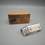 KAROGOGH Hardware, namely, metal brackets for general use – 60x27mm Cold-Rolled Steel – Silver – Heavy-Duty Bed Frame Connectors – 5-Pack