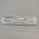 EchoCraft Harmonica – Stainless Steel Cover, Silver, 17.5×2.8×2.2cm, Phosphor Bronze Reeds, Rich Sound