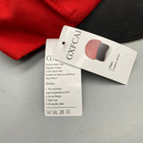 GXFCAI Hats, Black and Red Color Block Design, Adjustable Fit for 56-60cm Head Circumference