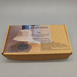 MGPGNOV Hats - Orange and White Reversible Design Breathable and Comfortable M Size Medium Simple Fashion Versatile