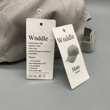 Wnddle Hats, Gray Color, Fits Head Circumference 56-60cm, Comfortable and Stylish