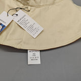 MGPGNOV Hats - Orange and White Reversible Design Breathable and Comfortable M Size Medium Simple Fashion Versatile