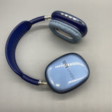 Heavy Bass Headphones, Bluetooth 5.0/TF Card/Wired Mode, 48H Battery, 1H Charging, Blue, 6.65×7.73×3.28 Inch