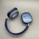Heavy Bass Headphones, Bluetooth 5.0/TF Card/Wired Mode, 48H Battery, 1H Charging, Blue, 6.65×7.73×3.28 Inch