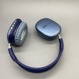 Heavy Bass Headphones, Bluetooth 5.0/TF Card/Wired Mode, 48H Battery, 1H Charging, Blue, 6.65×7.73×3.28 Inch