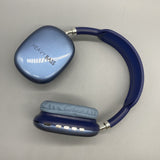 Heavy Bass Headphones, Bluetooth 5.0/TF Card/Wired Mode, 48H Battery, 1H Charging, Blue, 6.65×7.73×3.28 Inch