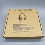 Lytmi cozyclip Headphones, Over-Ear Pink Headband, Passive Noise Cancelling, 4×6.4×7.8 Inches, No Microphone