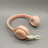 Lytmi cozyclip Headphones, Over-Ear Pink Headband, Passive Noise Cancelling, 4×6.4×7.8 Inches, No Microphone
