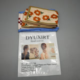DYUXIRT Head Scarves – Vintage Floral & Botanical Designs, 7.5x94 cm, 2-Pack
