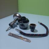 CHACHA Hookahs, 20cm×7cm, 200g, Arab Style, Complete Filtering System