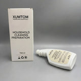 XUMTOM Household Cleaning Preparations Multi Surface Spray Deep Stain Remover Rinse Free Home All Purpose Cleaner for Kitchen Bathroom Tiles Countertops 750ml