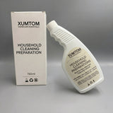 XUMTOM Household Cleaning Preparations Multi Surface Spray Deep Stain Remover Rinse Free Home All Purpose Cleaner for Kitchen Bathroom Tiles Countertops 750ml