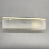 Lufccos Household containers for storage, PP Plastic, 29×8×6.5cm, Green, 0.15kg, Ideal for Organizing