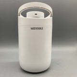 MIDISIKE Humidifier, Ultra-Quiet, 5V Power, Adjustable Mist Output, White Compact Design for Home and Office, 577g