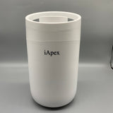 iApex Humidifiers, 3L Water Tank, 35-40mL/h Mist Output, 146x146x220mm, 450g, 5V 1A, Energy Efficient 3W, Quiet Operation for Home & Office