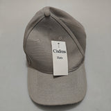 Cindiress Hats - Grey Color, Ideal for Head Circumference 56cm×60cm, Cotton Material for Comfortable Style