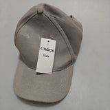 Cindiress Hats - Grey Color, Ideal for Head Circumference 56cm×60cm, Cotton Material for Comfortable Style