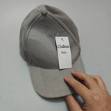 Cindiress Hats - Grey Color, Ideal for Head Circumference 56cm×60cm, Cotton Material for Comfortable Style