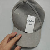 Cindiress Hats - Grey Color, Ideal for Head Circumference 56cm×60cm, Cotton Material for Comfortable Style