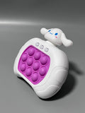 aqua jelly gel Children's Multiple Activity Toy – Interactive Rabbit Design, Hand-Eye Coordination & Memory Training, Stress-Relief Educational Toy, ABS Material, 12.7×13.3cm