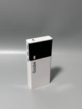 GooBe Battery chargers for mobile phones – Large Screen Digital Display, Ultra-Thin & Lightweight (300g), Black & White Contrast Design, Fast Charging for Mobile Phones