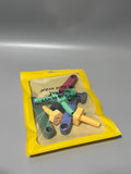 aqua jelly gel Toy Tool – Screw Assembly Playset with Hammer, Screwdriver, Wrench & Nuts, Safe PP Plastic, Rounded Edges, Smooth & Burr-Free, 13×5cm