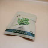 47 Crop seeds,Coriander seed Non-gmo seeds, easy to plant and grow