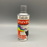 ToLife Paint, Silver Spray Paint, 450ml – Premium Metallic Finish for Indoor & Outdoor Use, Fast-Drying, Durable, and Rust-Resistant, Ideal for Wood, Metal, Plastic, and More
