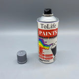 ToLife Paint, Silver Spray Paint, 450ml – Premium Metallic Finish for Indoor & Outdoor Use, Fast-Drying, Durable, and Rust-Resistant, Ideal for Wood, Metal, Plastic, and More