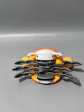 Porcelia Infant Toys, 21.7×12.6×11cm, Orange Crab Design, Auto Obstacle Avoidance, Safe Smooth ABS, for Ages 3+