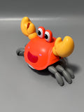 Porcelia Infant Toys, 21.7×12.6×11cm, Orange Crab Design, Auto Obstacle Avoidance, Safe Smooth ABS, for Ages 3+