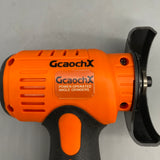 GCAOCHK Power-Operated Angle Grinder, Copper Core Motor, Long-Lasting Lithium Battery, Anti-Slip Handle, 19.5×11.5cm