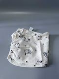 Gavol Infants' Trousers, Polyester Pants for Babies, White with Puppy Pattern, 6-9 Months