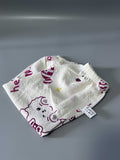 Rutoe Infants' Trousers, Cotton Pants for 6-9 Months, Loose Fit with Adorable Rabbit Print