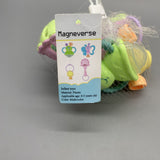 Magneverse Infant Toys, Colorful Plastic Rattles for 0-3 Years, 4-Piece Set, Safe and Durable Baby Toys, Multicolor