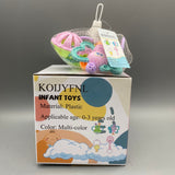 KOIJYFNL Infant Toys – Colorful Plastic Baby Shakers for Ages 0-3 (Set of 4)