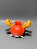 Sibucor Infant Toy – Cute Crawling Crab, Interactive Baby Toy, Safe ABS Material, Bright Orange, 21.7×12.6×11cm