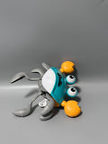Dollia Infant Toys for Toddlers, Infrared Obstacle Avoidance, Music & Light, Rounded ABS Shell, Battery Operated, 3+ Years