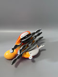 Chiketo Infant Toy, Smart Sensing Crab Toy, Obstacle Avoidance & Auto Direction Change, ABS Material, Orange