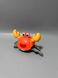 Sibucor Infant Toy – Cute Crawling Crab, Interactive Baby Toy, Safe ABS Material, Bright Orange, 21.7×12.6×11cm