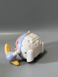 Whizzy Learn Infant Toy, Interactive Space Monkey, Touch & Voice Sensing, Durable ABS Material, Blue