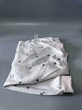 Rutoe Infant Wear, Cotton Long-Sleeve Romper, 3-6 Months, Soft Side-Button Design for Easy Dressing