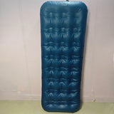 Teant Inflatable mattresses for use when camping, 187×72×22cm, PVC, Waterproof & Flocked Surface, Blue, Heavy-Duty Air Bed with Triple Valve