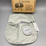 Cococu Inflatable Pillow – Compact & Lightweight, 19x12x4.7 in, Soft Polyester Fiber with TPU Coating, Perfect for Home, Office, Car, and Travel Use