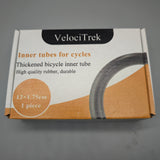 VelociTrek Inner tubes for cycles – Durable, Thickened Rubber Bicycle Tube, Puncture-Resistant, Long-Lasting Cycling Accessory