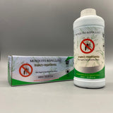 MOSQUITO REPELLENT Insect-repellents, 600ml, 95% Organic Ingredients with Soybean, Cedarwood & Lemongrass Oils, Natural Formula for Safe & Effective Protection, 20x6cm Bottle