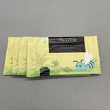 iBuzzGo Insect repellents in pre-moistened towelette form, Plant-Based Formula, Safe for Mothers and Babies, Thick Nonwoven Fabric, 14×18cm
