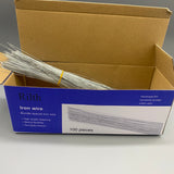 Rilth Iron Wire - 30cm Length, High-Quality Fasteners, Versatile DIY Material for Home and Construction