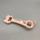 CTIANWXY Jar Opener, 198x33mm, Pink, PP+Stainless Steel – Easy Grip Tool for Bottles, Cans, Jars & Beverage Caps